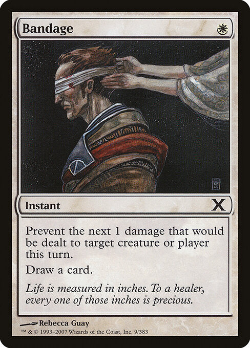 Bandage – Tenth Edition (10E-9) Magic: The Gathering card