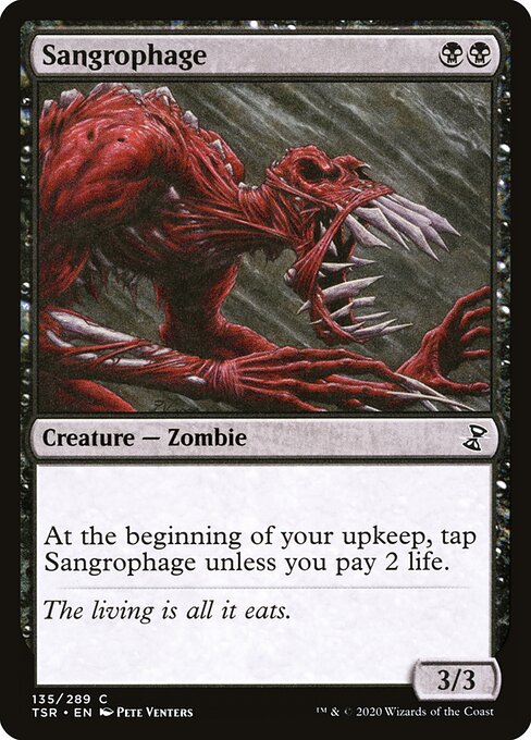 Sangrophage – Time Spiral Remastered (TSR-135) Magic: The Gathering card | LC-REM-20260804-15909430886732-c9ceaa1f-4c11-4f06-aa87-2f2a0deb47e1