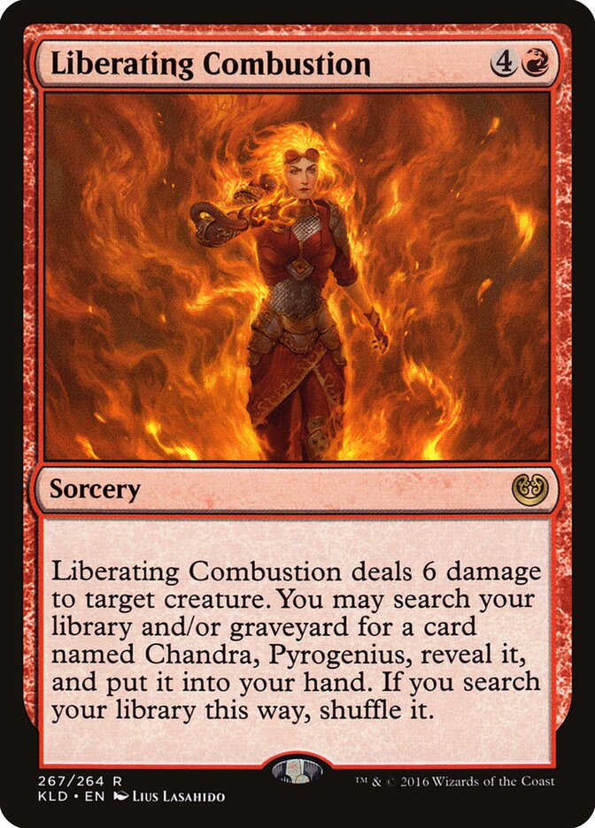 Liberating Combustion - Kaladesh (Rare) [KLD-267]