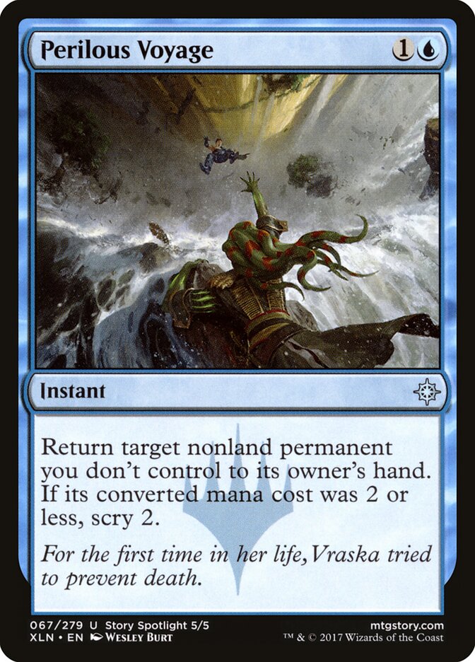 Perilous Voyage - Ixalan (Uncommon) [XLN-67]
