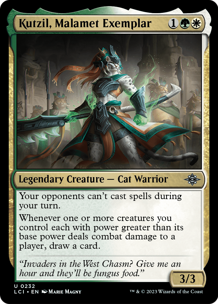 Kutzil, Malamet Exemplar – The Lost Caverns of Ixalan 232 – Magic: The Gathering single card Hauptbild