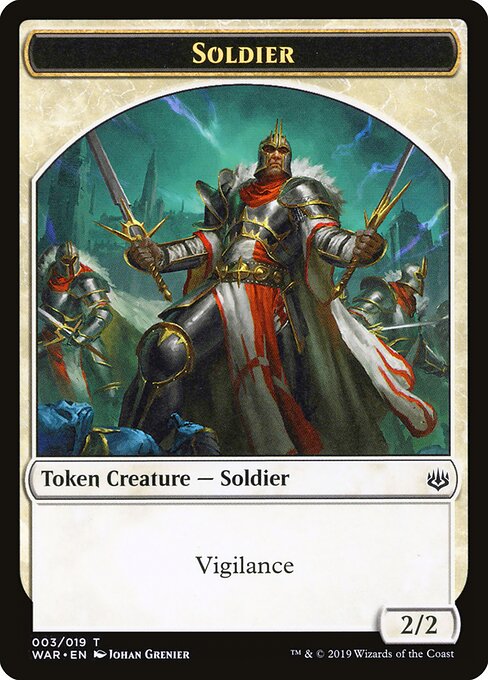 Soldier – War of the Spark Tokens (TWAR-3) Magic: The Gathering card | LC-REM-20260804-15151823323468-ca11c711-93fe-45ca-b393-3851148defc4