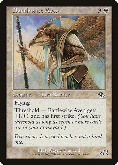 Battlewise Aven – Judgment (JUD-4) Magic: The Gathering card Imagen principal del producto