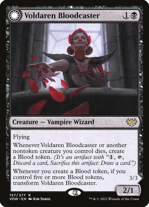 Voldaren Bloodcaster // Bloodbat Summoner – Innistrad: Crimson Vow (VOW-137) Magic: The Gathering card | LC-REM-20260804-15151677604172-ca5297a5-bcaa-41fd-a397-e44dc4e00ba3