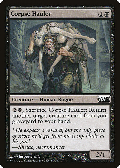 Corpse Hauler – Magic 2014 (M14-90) Magic: The Gathering card Imagen principal del producto