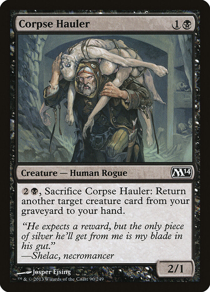 Corpse Hauler - Magic 2014 (Common) [M14-90] Main image
