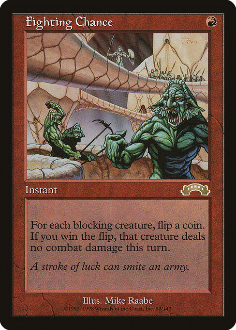 Fighting Chance – Exodus (EXO-82) Magic: The Gathering card | LC-REM-20260804-15522045591884-ca75f6e9-5eee-4904-88c0-71ec730a0f23 Immagine principale del prodotto
