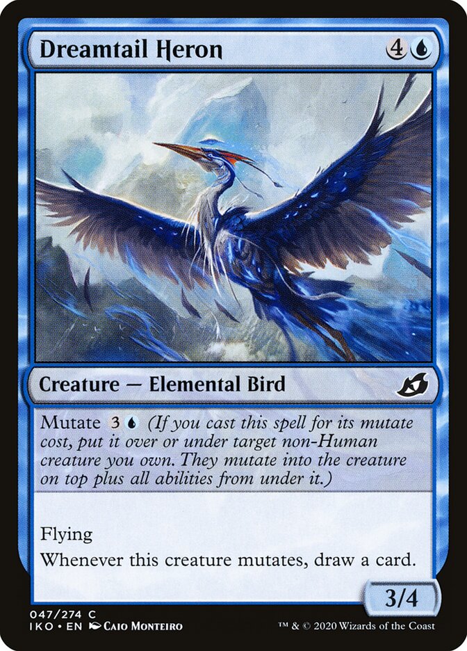 Dreamtail Heron - Ikoria: Lair of Behemoths (Common) [IKO-47]
