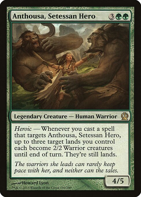 Anthousa, Setessan Hero – Theros (THS-149) Magic: The Gathering card Main image