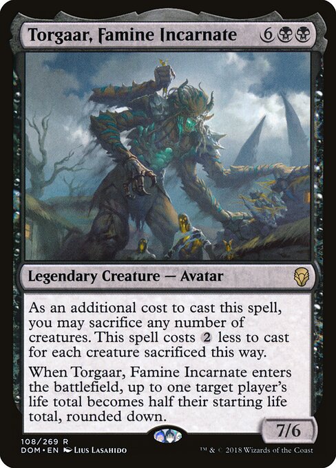 Torgaar, Famine Incarnate – Dominaria (DOM-108) Magic: The Gathering card | LC-REM-20260804-15339690819916-cab46d5c-95dd-47a0-9f96-dde07d2f8b81