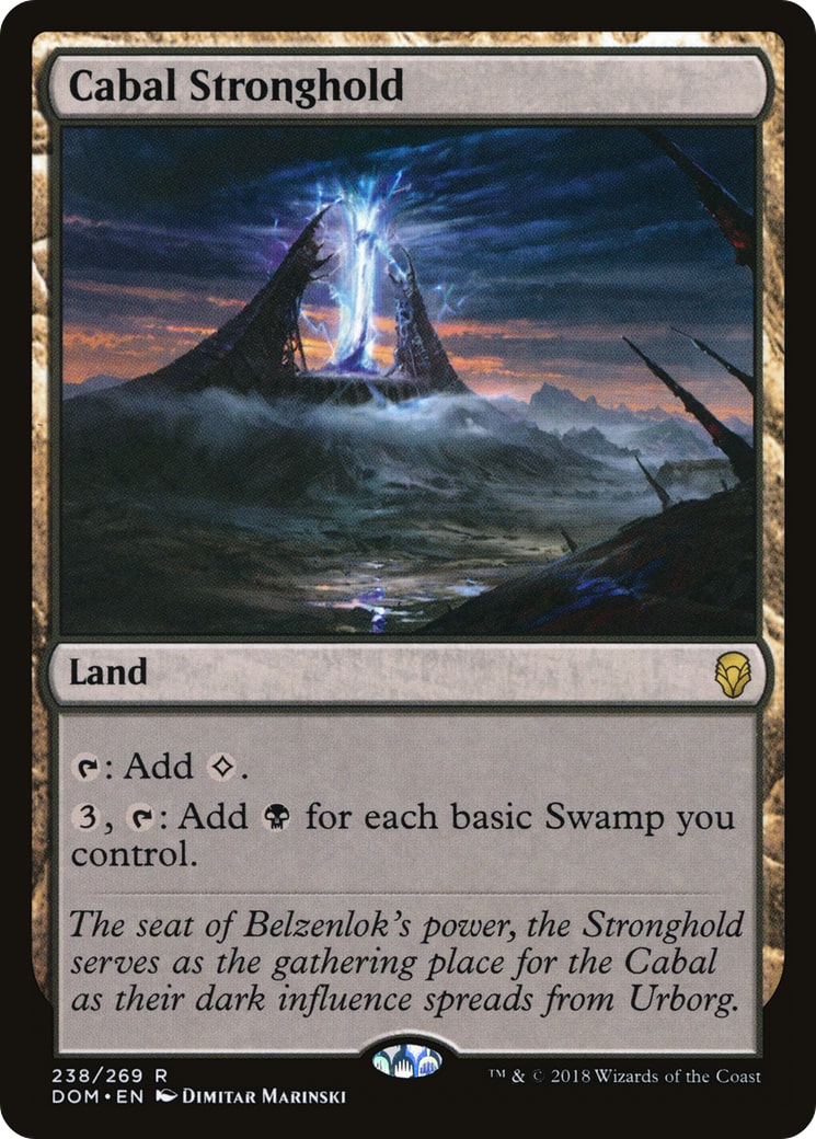 Cabal Stronghold – Dominaria 238 – Magic: The Gathering single card | Lichcards Image principale du produit