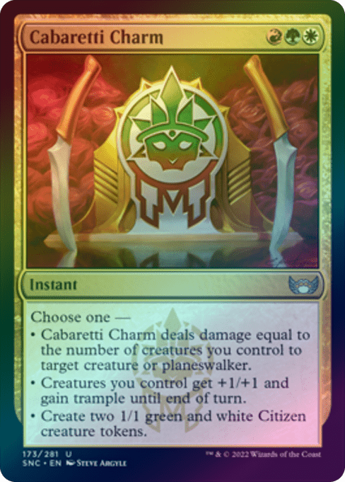 Cabaretti Charm (Foil) (SNC)