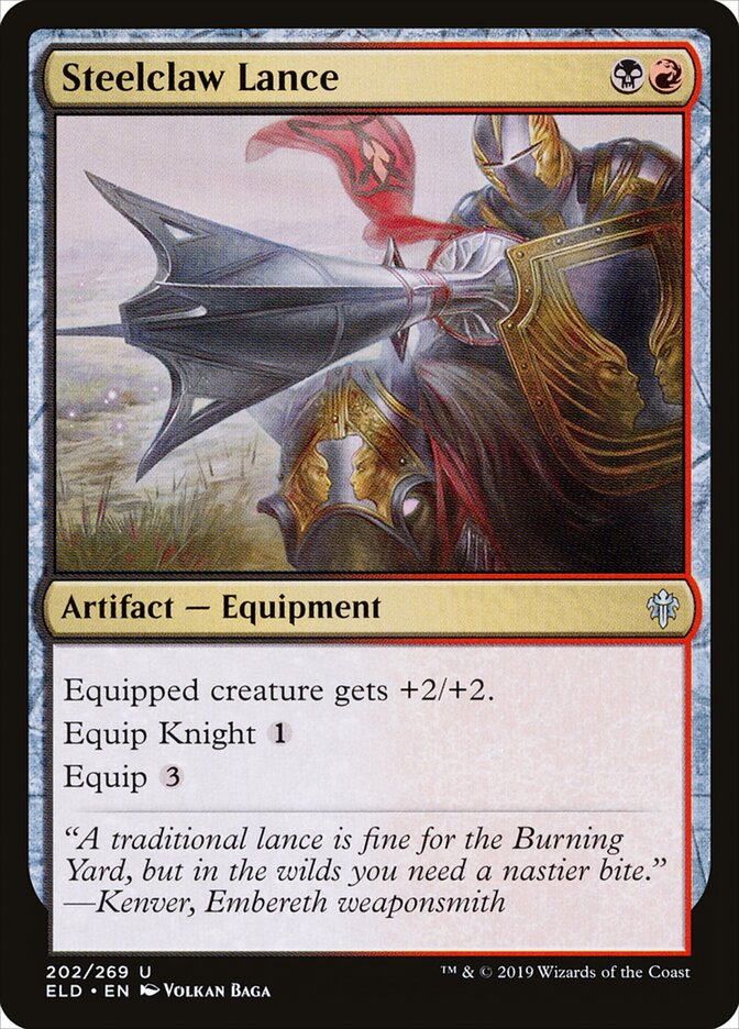 Steelclaw Lance - Throne of Eldraine (Uncommon) [ELD-202] Imagen principal del producto