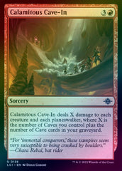 Calamitous Cave-In (Foil) (LCI)