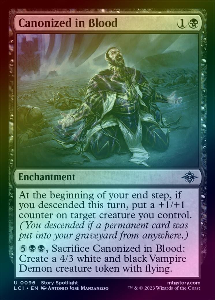 Canonized in Blood (Foil) (LCI)