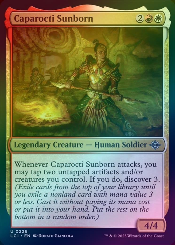 Caparocti Sunborn (Foil) (LCI)