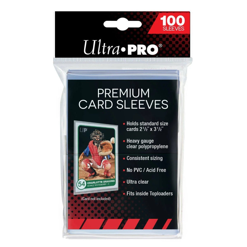 Ultra Pro Platinum Series Card Sleeves Transparant (100x) – verpakking