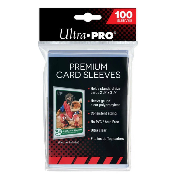 Ultra Pro Platinum Series Card Sleeves Transparant (100x) – verpakking