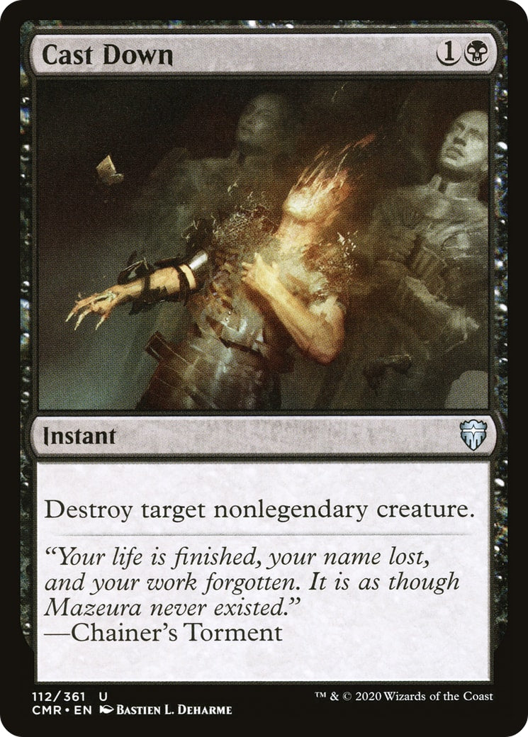 Cast Down – Commander Legends 112 – Magic: The Gathering single card | Lichcards Hoofdafbeelding