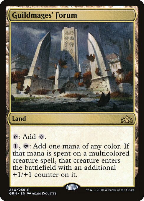 Guildmages' Forum – Guilds of Ravnica (GRN-250) Magic: The Gathering card