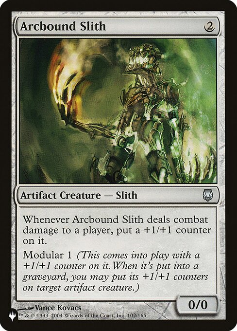 Arcbound Slith – The List (PLST-DST-102) Magic: The Gathering card | LC-REM-20260804-15632291889484-cbae621e-7ec1-4d80-b608-dd507f13ac6a