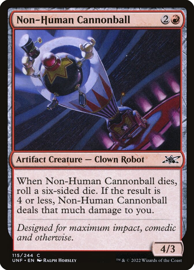 Non-Human Cannonball - Unfinity (Common) [UNF-115]
