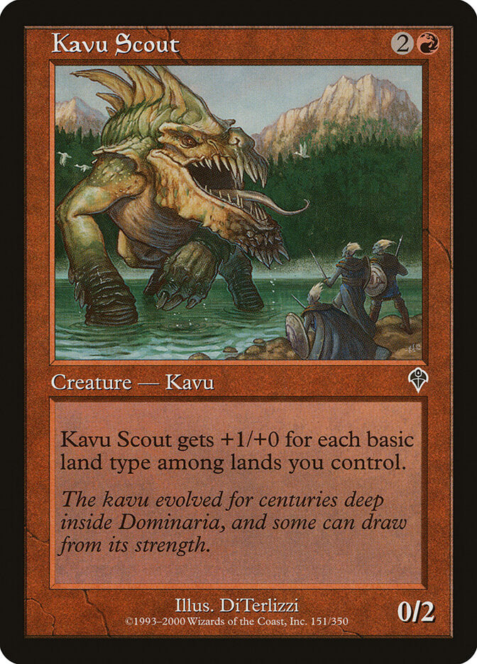 Kavu Scout - Invasion (Common) [INV-151]