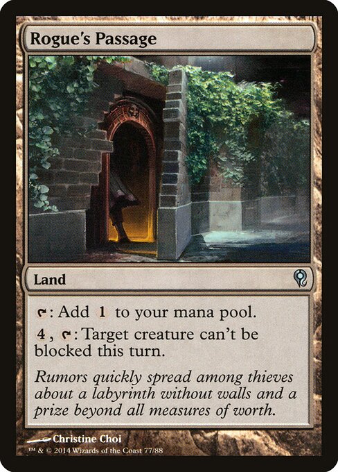 Rogue's Passage – Duel Decks: Jace vs. Vraska (DDM-77) Magic: The Gathering card Hoofdafbeelding