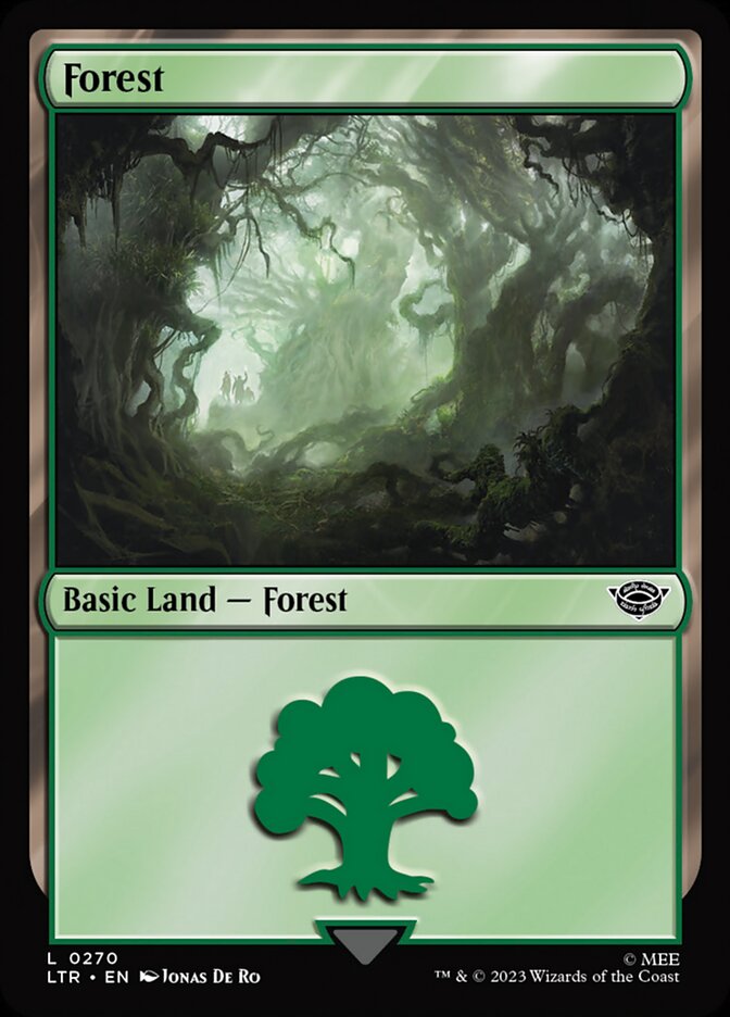 Forest (V.1) - The Lord of the Rings: Tales of Middle-earth (Land) [LTR-270] Main image