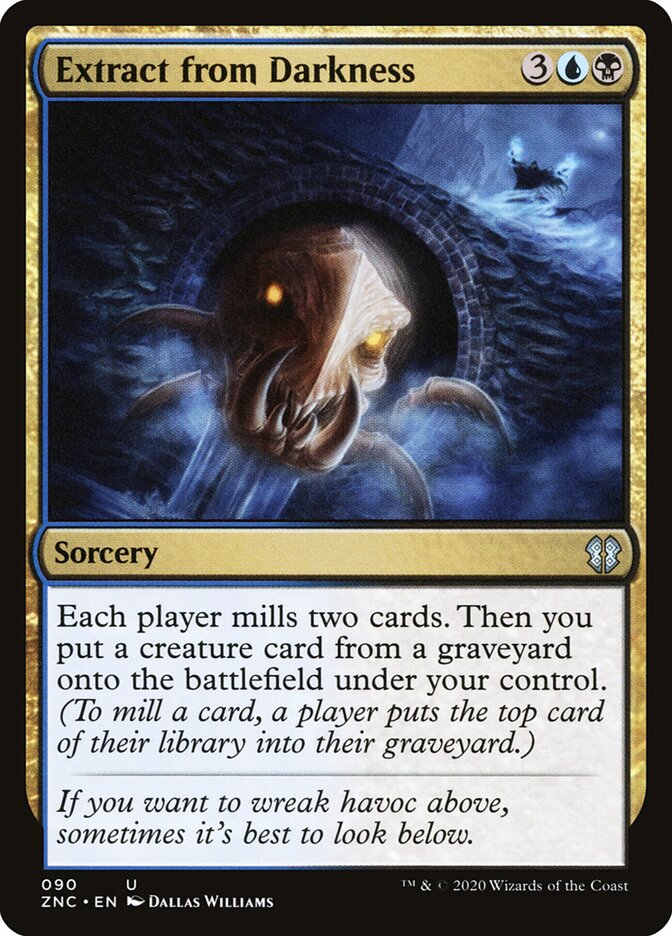 Extract from Darkness - Commander: Zendikar Rising (Uncommon) [ZNC-90] Main image
