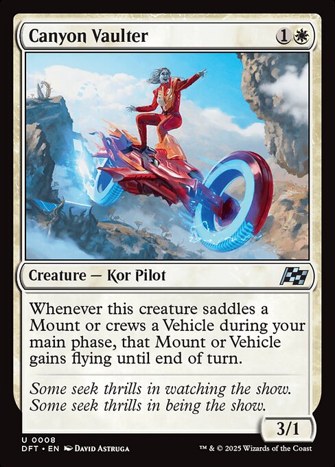 Canyon Vaulter – Aetherdrift (DFT-8) Magic: The Gathering card
