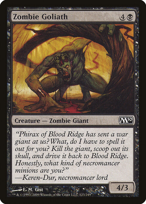 Zombie Goliath – Magic 2010 (M10-123) Magic: The Gathering card | LC-REM-20260804-15151481291084-cc295834-af33-45ae-be4d-7a1987f85561