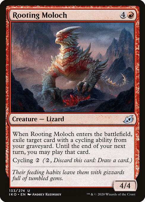 Rooting Moloch – Ikoria: Lair of Behemoths (IKO-133) Magic: The Gathering card