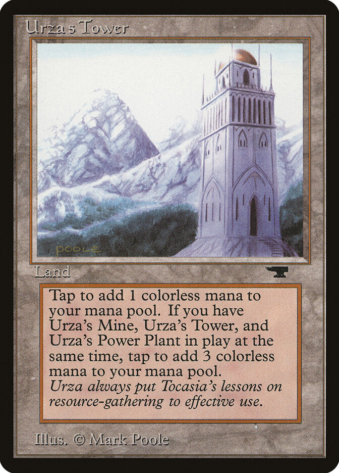 Magic-kaart Urza's Tower ATQ-85d uit Antiquities (Common) Hoofdafbeelding