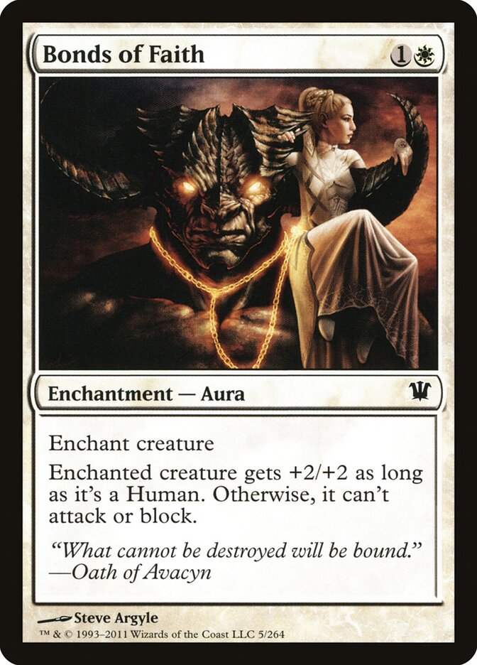 Bonds of Faith - Innistrad (Common) [ISD-5] Image principale du produit