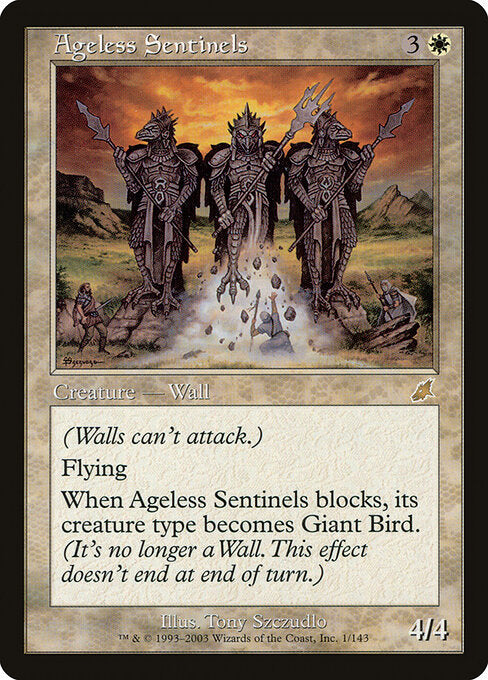 Ageless Sentinels – Scourge (SCG-1) Magic: The Gathering card Imagen principal del producto