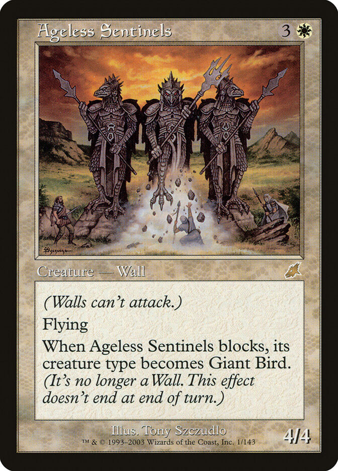 Magic-kaart Ageless Sentinels SCG-1 uit Scourge (Rare) Main image