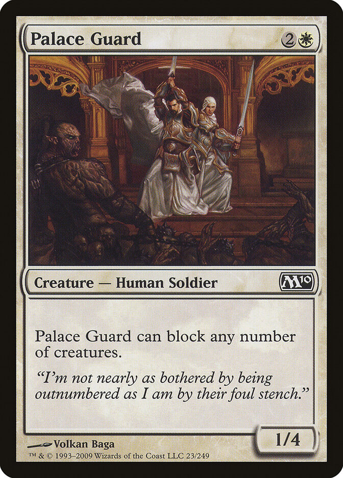 Palace Guard - Magic 2010 (Common) [M10-23]
