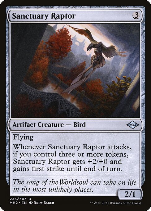 Sanctuary Raptor – Modern Horizons 2 (MH2-233) Magic: The Gathering card