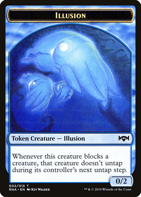 Illusion – Ravnica Allegiance Tokens (TRNA-2) Magic: The Gathering card | LC-REM-20260804-15151821979980-ccc3d8da-9005-44d9-bb10-18cdac7a32f5