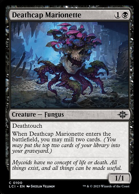 Deathcap Marionette – The Lost Caverns of Ixalan (LCI-100) Magic: The Gathering card | LC-REM-20260804-15393143652684-ccc9d22c-dfce-4136-aed8-a5fe9bb852f2