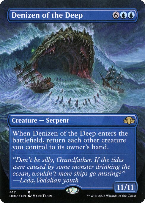 Denizen of the Deep – Dominaria Remastered (DMR-417) Magic: The Gathering card | LC-REM-20260804-15151267742028-ccd2427a-9b63-4345-af20-46e2f530bab0