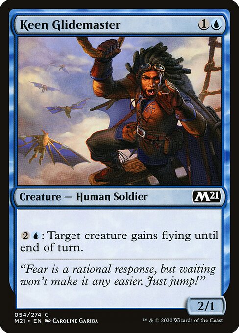 Keen Glidemaster – Core Set 2021 (M21-54) Magic: The Gathering card | LC-REM-20260804-15150906278220-cce6289e-f665-4faa-8285-c843447f3e52