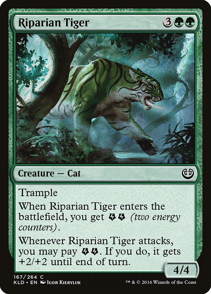 Riparian Tiger - Kaladesh (Common) [KLD-167] Hauptbild