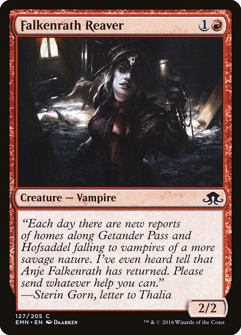 Falkenrath Reaver – Eldritch Moon (EMN-127) Magic: The Gathering card