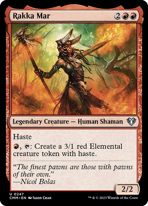 Rakka Mar – Commander Masters (CMM-247) Magic: The Gathering card Immagine principale del prodotto