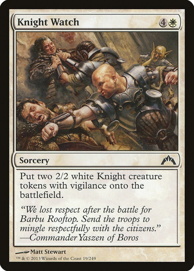 Knight Watch - Gatecrash (Common) [GTC-19]