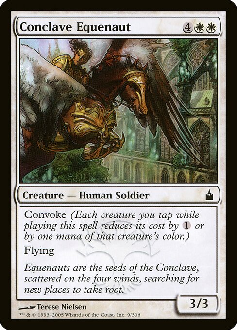 Conclave Equenaut – Ravnica: City of Guilds (RAV-9) Magic: The Gathering card
