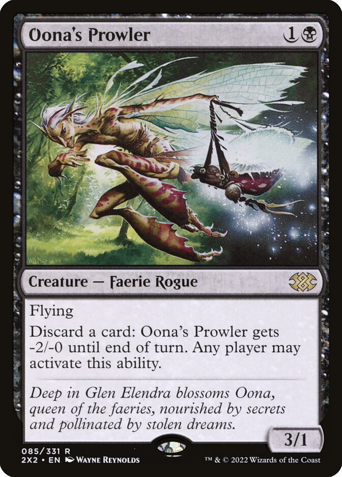 Oona's Prowler - Double Masters 2022 (Rare) [2X2-85]
