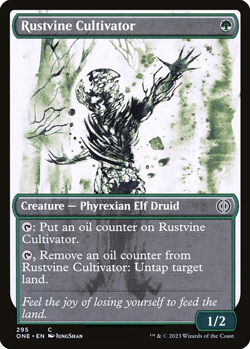 Rustvine Cultivator – Phyrexia: All Will Be One (ONE-295) Magic: The Gathering card | LC-REM-20260804-15609159188812-cd8ef6fc-a81b-4354-aa65-c88590522d30